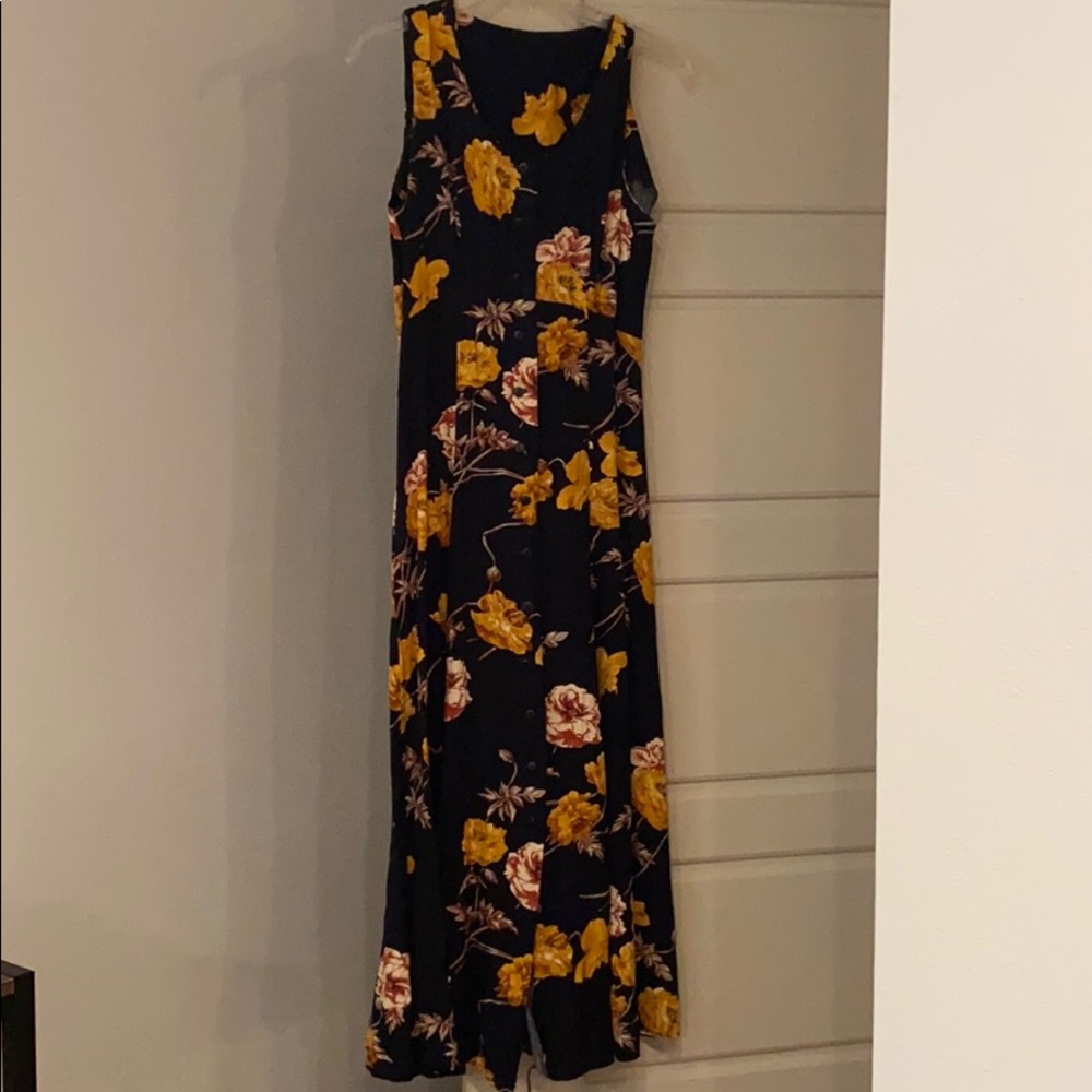 Vintage 90s floral dress